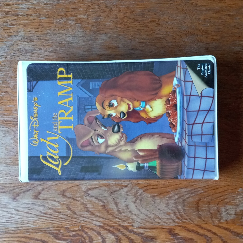 Lady and the Tramp VHS Vintage